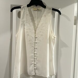 Off white blouse